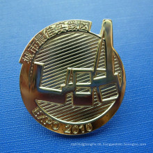 Uneven Metal Revers Pin, Custom Organizational Badge (GZHY-LP-022)